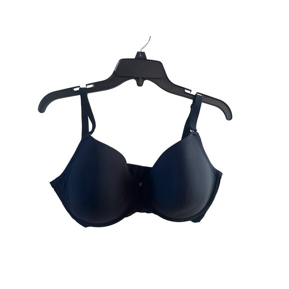 Natori Bliss Perfection Black Lace Underwire Bra 36G Brand New $72 Retail - Picture 3 of 4